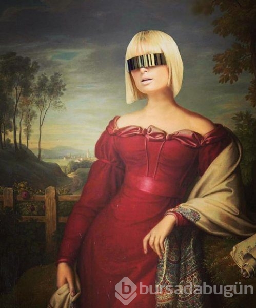 Paris Hilton Kim Kardashian'a benzedi