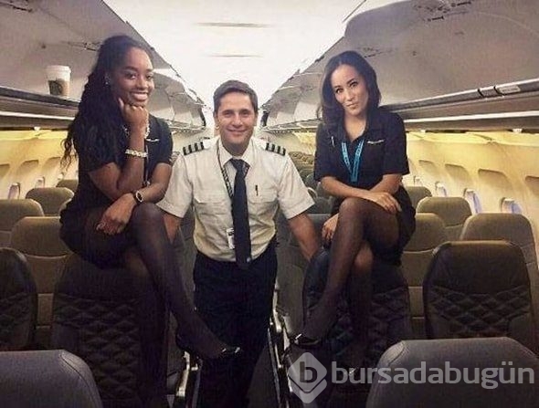 Siz uçaktan inince neler oluyor?
