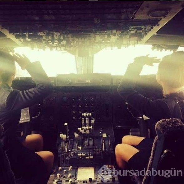 Siz uçaktan inince neler oluyor?
