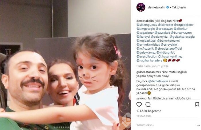 Ünlü isimlerin Instagram paylaşımları (05.02.2018)