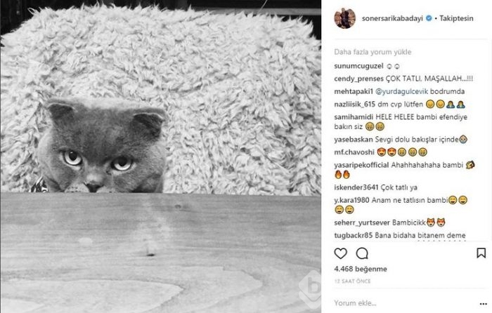 Ünlü isimlerin Instagram paylaşımları (05.02.2018)