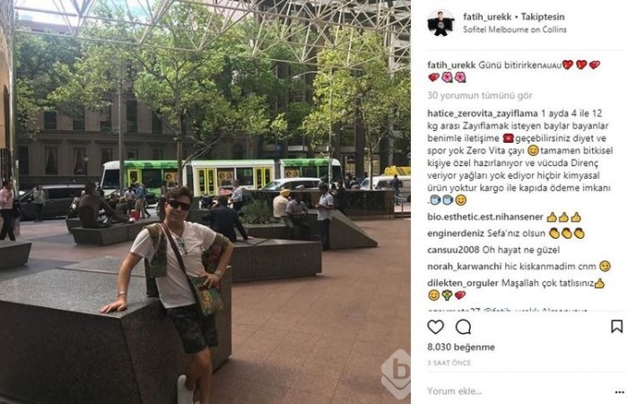 Ünlü isimlerin Instagram paylaşımları (05.02.2018)