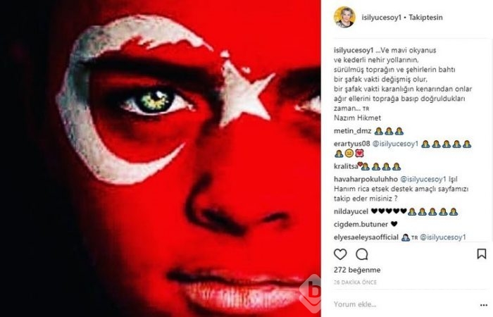 Ünlü isimlerin Instagram paylaşımları (05.02.2018)