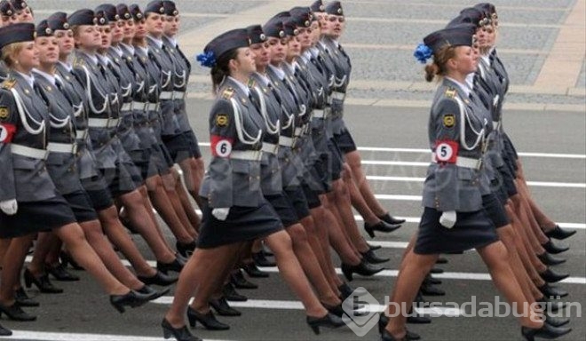 Rus polisinden ilginç kareler