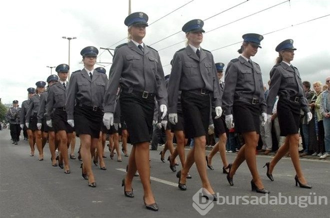 Rus polisinden ilginç kareler