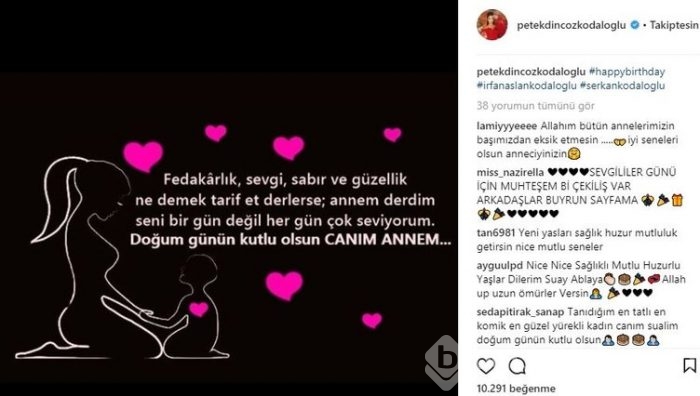 Ünlü isimlerin Instagram paylaşımları (06.02.2018)
