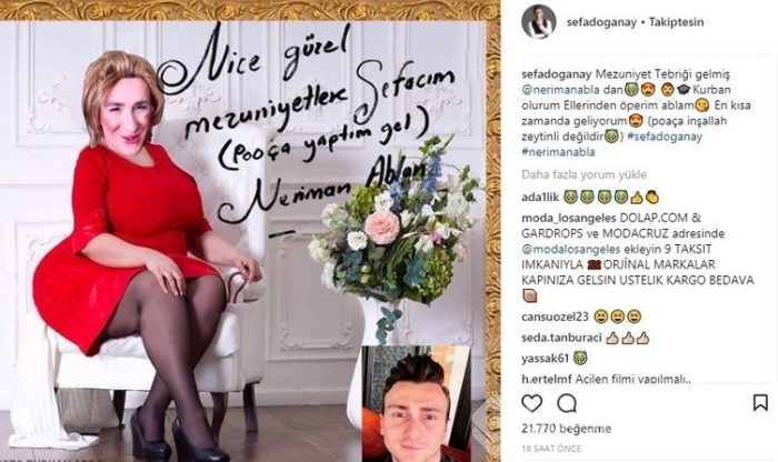 Ünlü isimlerin Instagram paylaşımları (06.02.2018)
