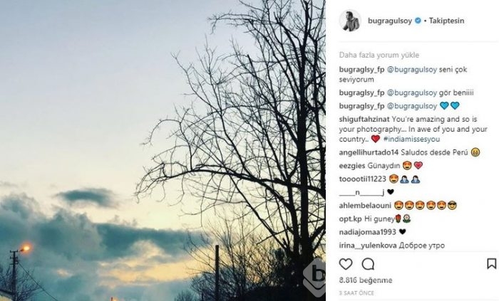 Ünlü isimlerin Instagram paylaşımları (06.02.2018)
