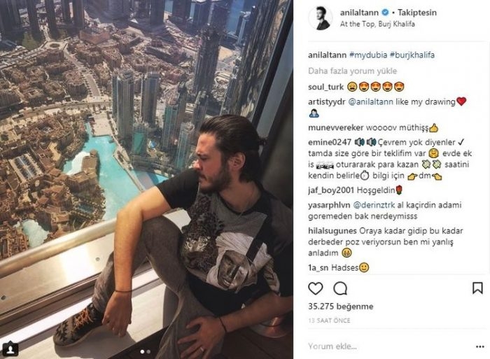 Ünlü isimlerin Instagram paylaşımları (06.02.2018)
