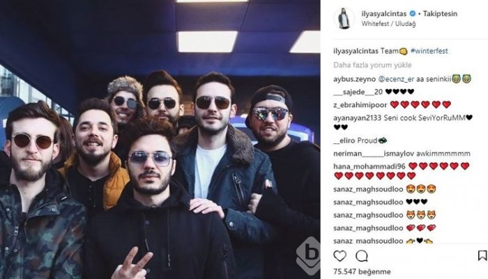 Ünlü isimlerin Instagram paylaşımları (06.02.2018)
