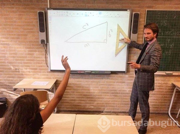 En yakışıklı matematik öğretmeni