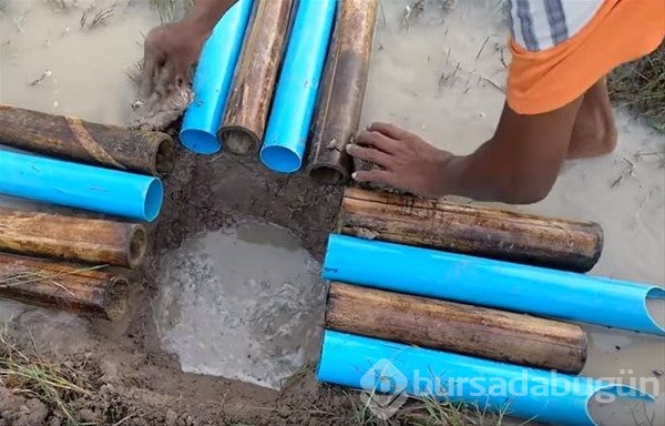 Böyle balık tutma taktiği gördünüz mü?