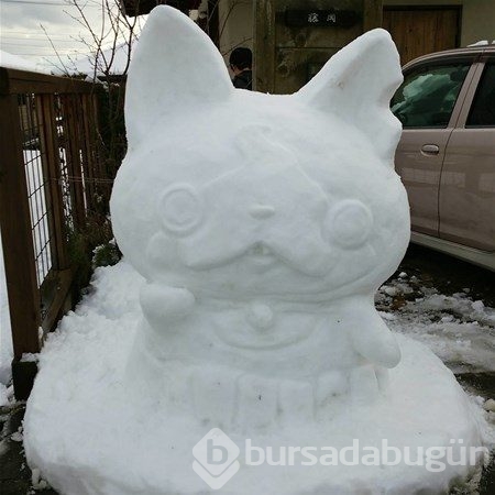 Japonlar kardan adam yaparsa