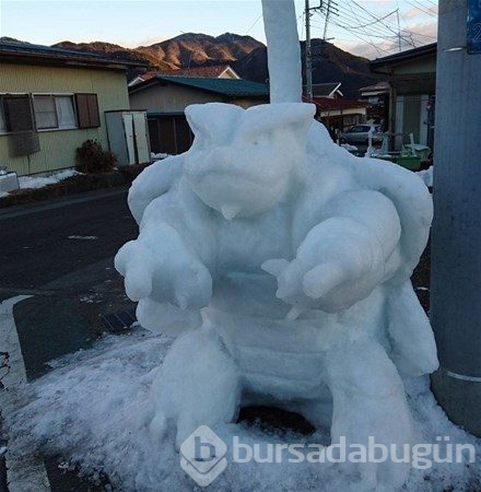 Japonlar kardan adam yaparsa
