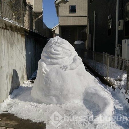 Japonlar kardan adam yaparsa