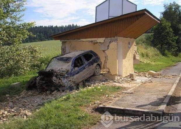 'Yok artık' dedirten kazalar