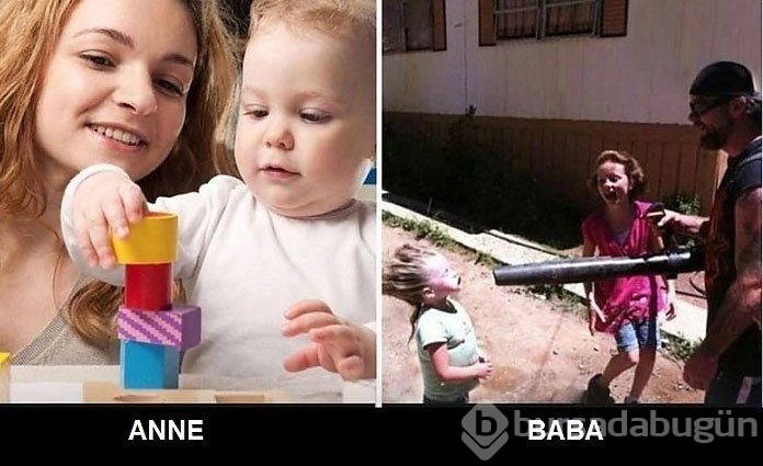 Babalarına bırakılan çocuklar