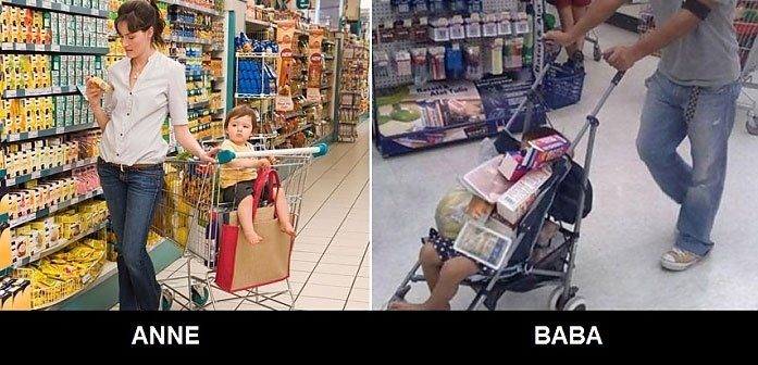 Babalarına bırakılan çocuklar