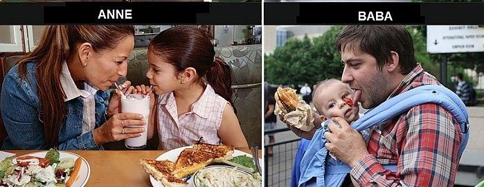 Babalarına bırakılan çocuklar
