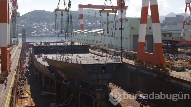 Dev yolcu gemisini böyle inşa ettiler