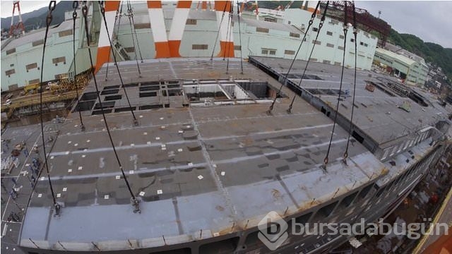 Dev yolcu gemisini böyle inşa ettiler