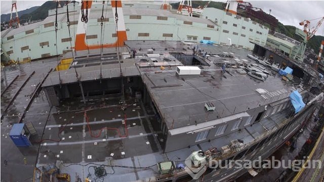 Dev yolcu gemisini böyle inşa ettiler