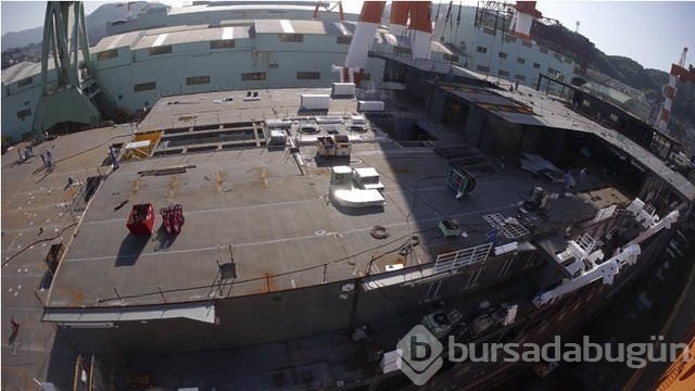 Dev yolcu gemisini böyle inşa ettiler