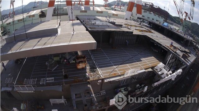 Dev yolcu gemisini böyle inşa ettiler