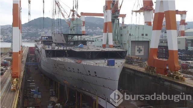 Dev yolcu gemisini böyle inşa ettiler
