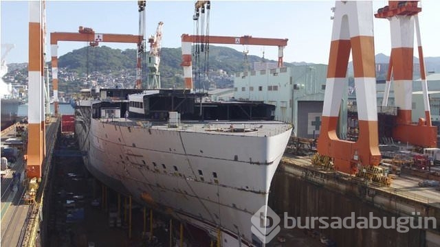 Dev yolcu gemisini böyle inşa ettiler