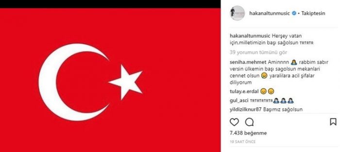 Ünlü isimlerin Instagram paylaşımları (12.02.2018)
