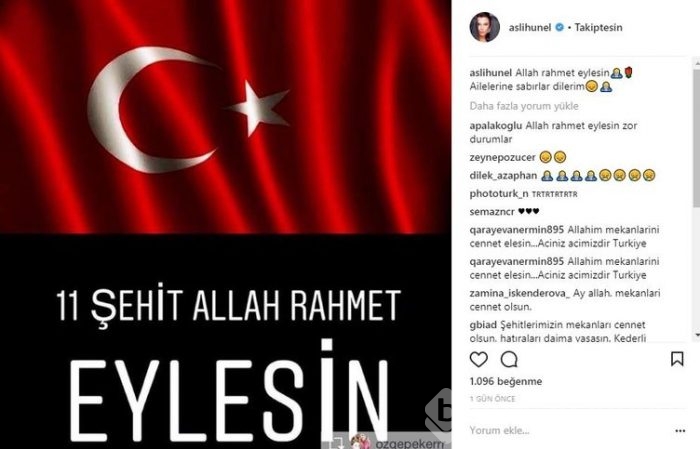 Ünlü isimlerin Instagram paylaşımları (12.02.2018)