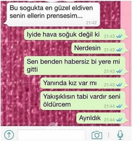 Efsane olmuş whatsapp diyalogları