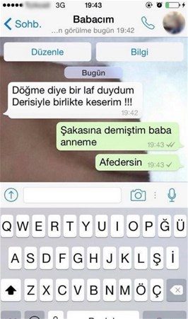 Efsane olmuş whatsapp diyalogları