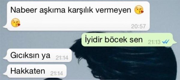 Efsane olmuş whatsapp diyalogları