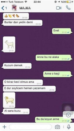 Efsane olmuş whatsapp diyalogları