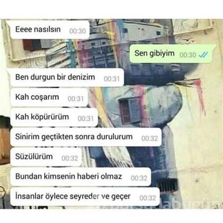Efsane olmuş whatsapp diyalogları
