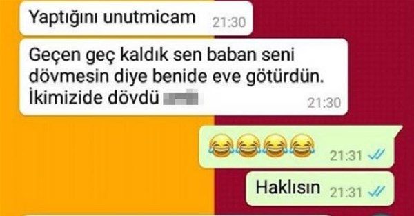 Efsane olmuş whatsapp diyalogları