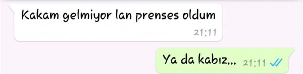 Efsane olmuş whatsapp diyalogları