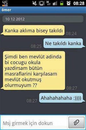 Efsane olmuş whatsapp diyalogları