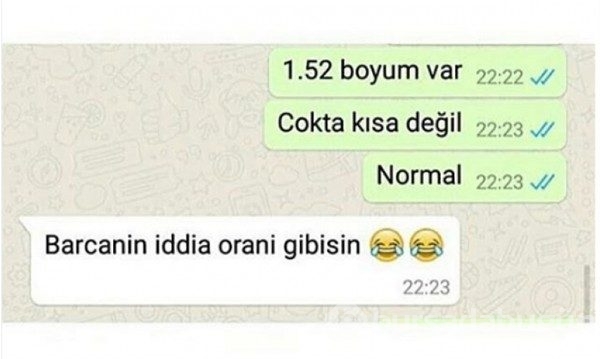 Efsane olmuş whatsapp diyalogları
