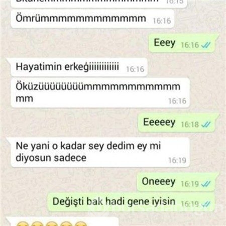 Efsane olmuş whatsapp diyalogları