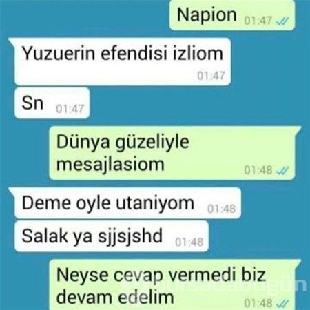Efsane olmuş whatsapp diyalogları