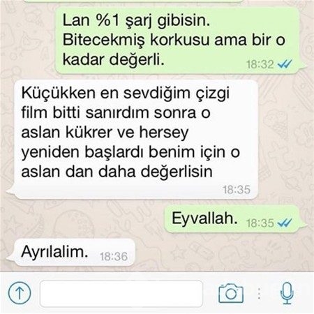 Efsane olmuş whatsapp diyalogları