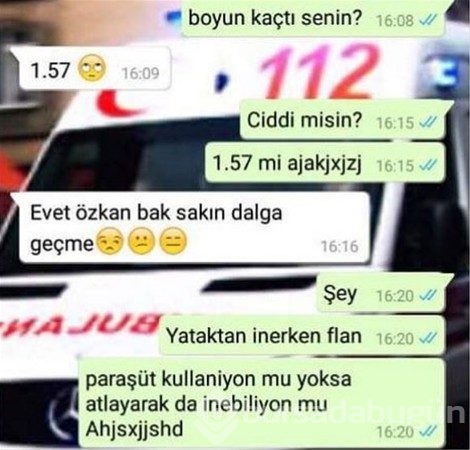 Efsane olmuş whatsapp diyalogları