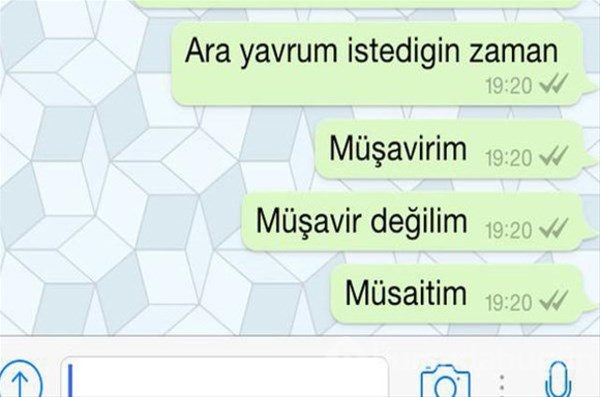 Efsane olmuş whatsapp diyalogları