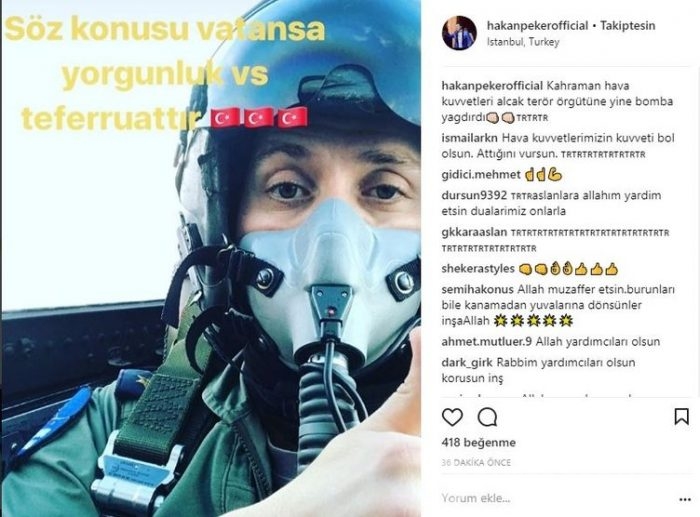 Ünlülerin Instagram paylaşımları (13.02.2018)