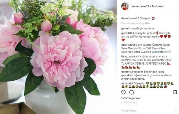 Ünlülerin Instagram paylaşımları (13.02.2018)