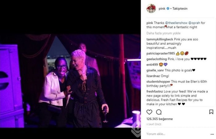 Ünlülerin Instagram paylaşımları (13.02.2018)