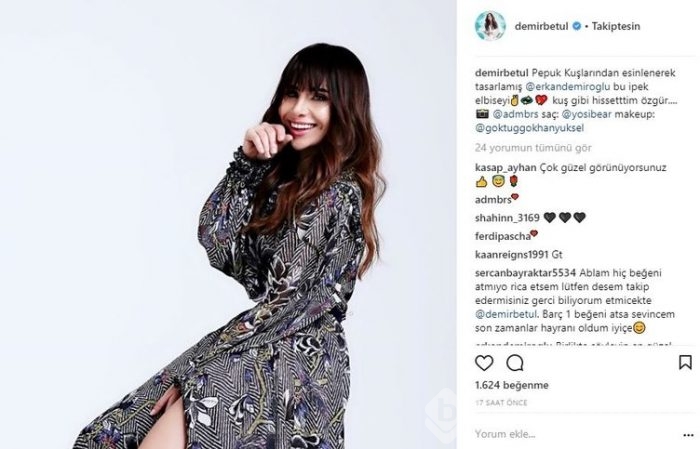 Ünlülerin Instagram paylaşımları (13.02.2018)
